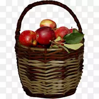 苹果汁礼品篮-一篮子苹果