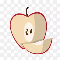 苹果动画剪贴画卡通红苹果