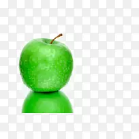 超高清晰度电视苹果4k分辨率墙纸-绿色苹果