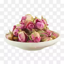 法国花园玫瑰沙滩玫瑰蜈蚣玫瑰开花茶粉红色玫瑰图片材料