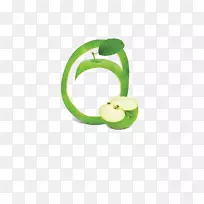 下载苹果切片-绿苹果