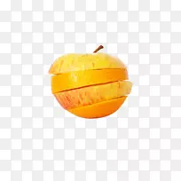 橘子片苹果-加苹果橙子