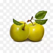 苹果浆果绿苹果
