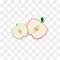 苹果-苹果半星元素