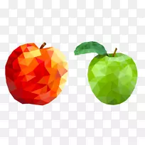 几何多边形几何形状几何平均青苹果