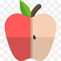 苹果可伸缩图形android图标-一个苹果