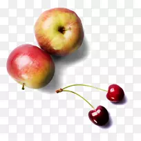 苹果樱桃水果食品水果苹果车