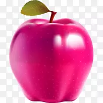 苹果剪贴画-红苹果装饰图案