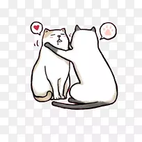 海珠区卡通插画-卡通猫