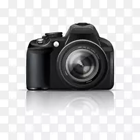 数码相机摄影单镜头反射式照相机黑色单反相机