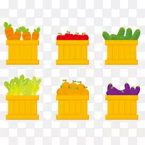 有机食品蔬菜水果黄瓜载体蔬菜柜