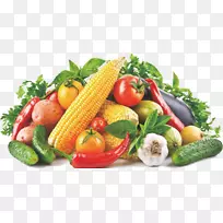 蔬菜减肥食品，饮食，茄子.水果和蔬菜的收集