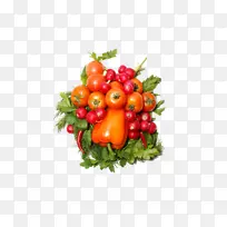 番茄有机食品蔬菜沙拉-红色蔬菜
