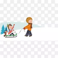 雪冬-创意滑雪冬季旅游