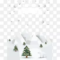 海报冬季雪-创作冬季雪