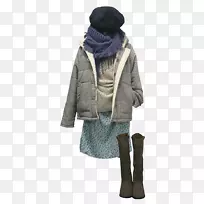 冬季服装外套-与秋季和冬季