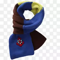 免费提供的蓝色围巾-孩子们新的冬季围巾