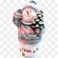 雪人圣诞节-相当有创意的雪人