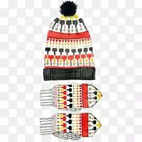 冬季插图-冬季帽