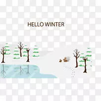雪冬问候
