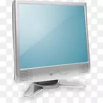 计算机显示器.背光lcd输出装置.计算机png元件