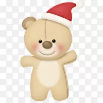 熊圣诞老人圣诞动画-卡通圣诞熊