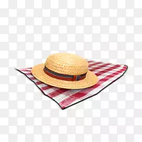 桌布野餐地毯帽