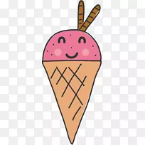 草莓冰淇淋-巧克力草莓冰淇淋