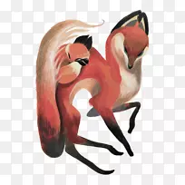 狐-狐狸和狐狸宝宝