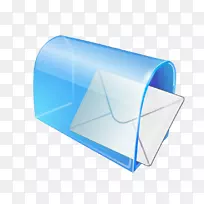 蓝色邮筒-蓝色邮筒模型
