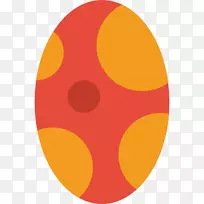 橙色插图-橙色鸡蛋