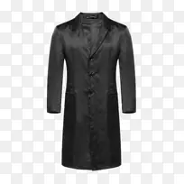 大衣，黑色袖子，正式穿着，上衣-复古大衣86