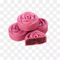 蔓越莓汁月饼奶油蔷薇科糕点玫瑰蔓越莓蛋糕