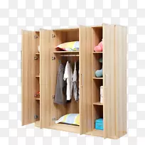 衣柜Garderob门壁橱木料实木衣柜四
