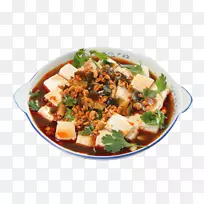 泰国料理料理豆腐帽蔡豆腐蛋豆腐