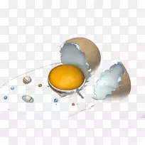 桌面环境皮肤-鸡蛋在世界上。