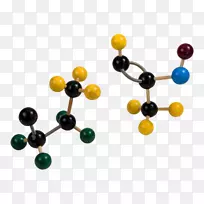 学校剪贴画.分子结构模型