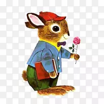 兔里查德-兔子玫瑰