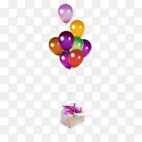 礼品气球设计师-彩色气球创意礼品PNG