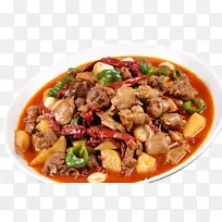 新疆中餐大盘鸡肉-新疆大盘鸡