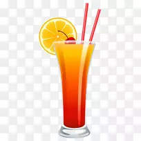 鸡尾酒龙舌兰日出橙汁螺丝刀-橙汁免费按钮元素