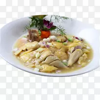 泰国咖喱小牛食谱-黄鸡汤