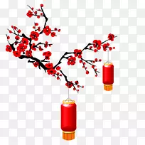 元宵梅花新年梅花
