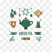 绿茶甜茶壶茶具