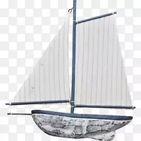 帆船剪贴画-漂亮帆船