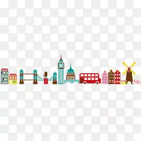 旅游版税-免费旅游插图-城市装饰