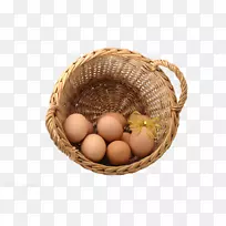 篮子里的鸡蛋-装满鸡蛋的篮子