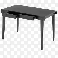 桌子床头柜桌椅黑色实木家具