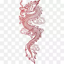 龙图例手绘龙图腾
