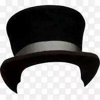 帽子是你自己做的，怎么装成黑色绅士帽？
